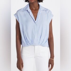 Kut from the Kloth Gaia Pleated Shirt